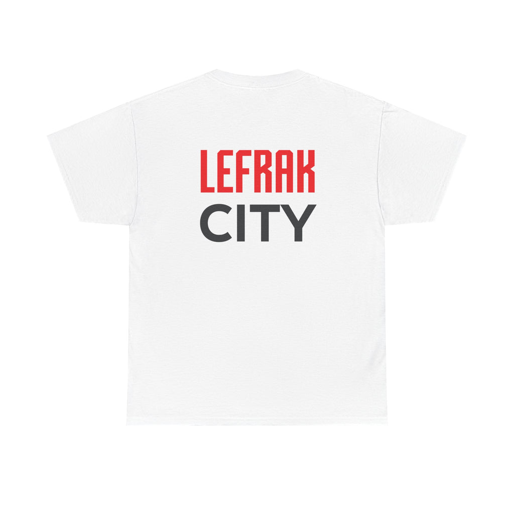 LeFrak City FC Tee — Retro Neighborhood Crest T‑Shirt