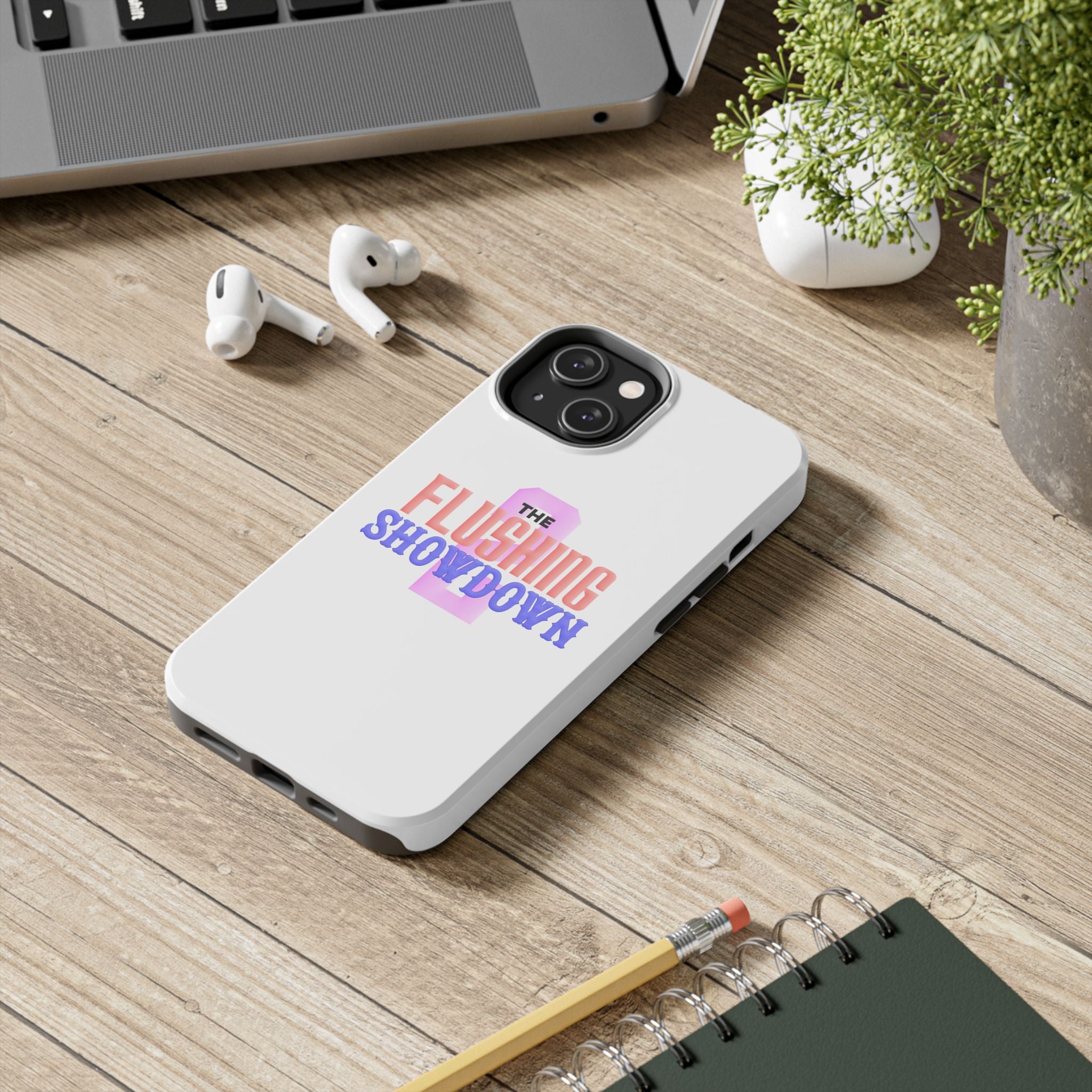 Tough Phone Case — “The Flushing Showdown 2” Protective iPhone Cover
