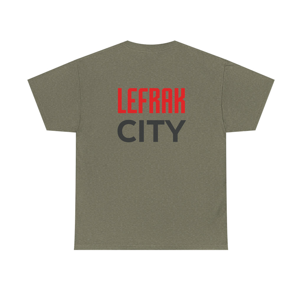 LeFrak City FC Tee — Retro Neighborhood Crest T‑Shirt