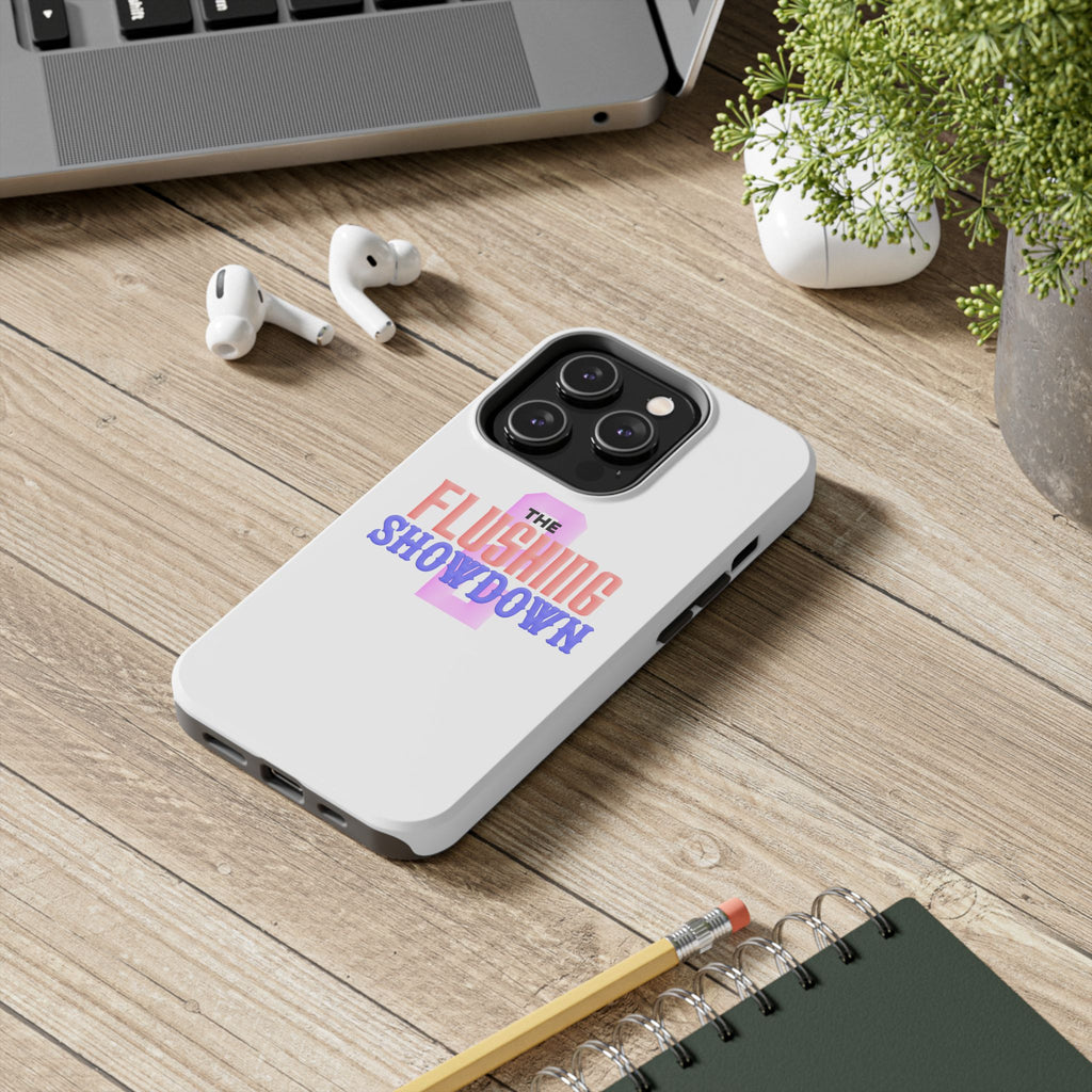 Tough Phone Case — “The Flushing Showdown 2” Protective iPhone Cover