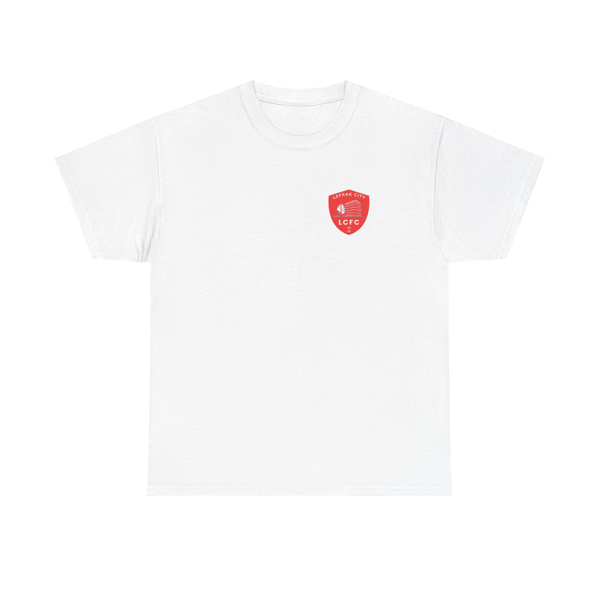 LeFrak City FC Tee — Retro Neighborhood Crest T‑Shirt