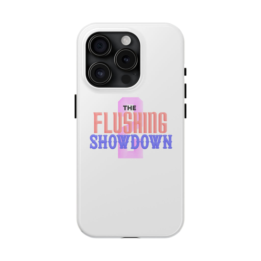 Tough Phone Case — “The Flushing Showdown 2” Protective iPhone Cover