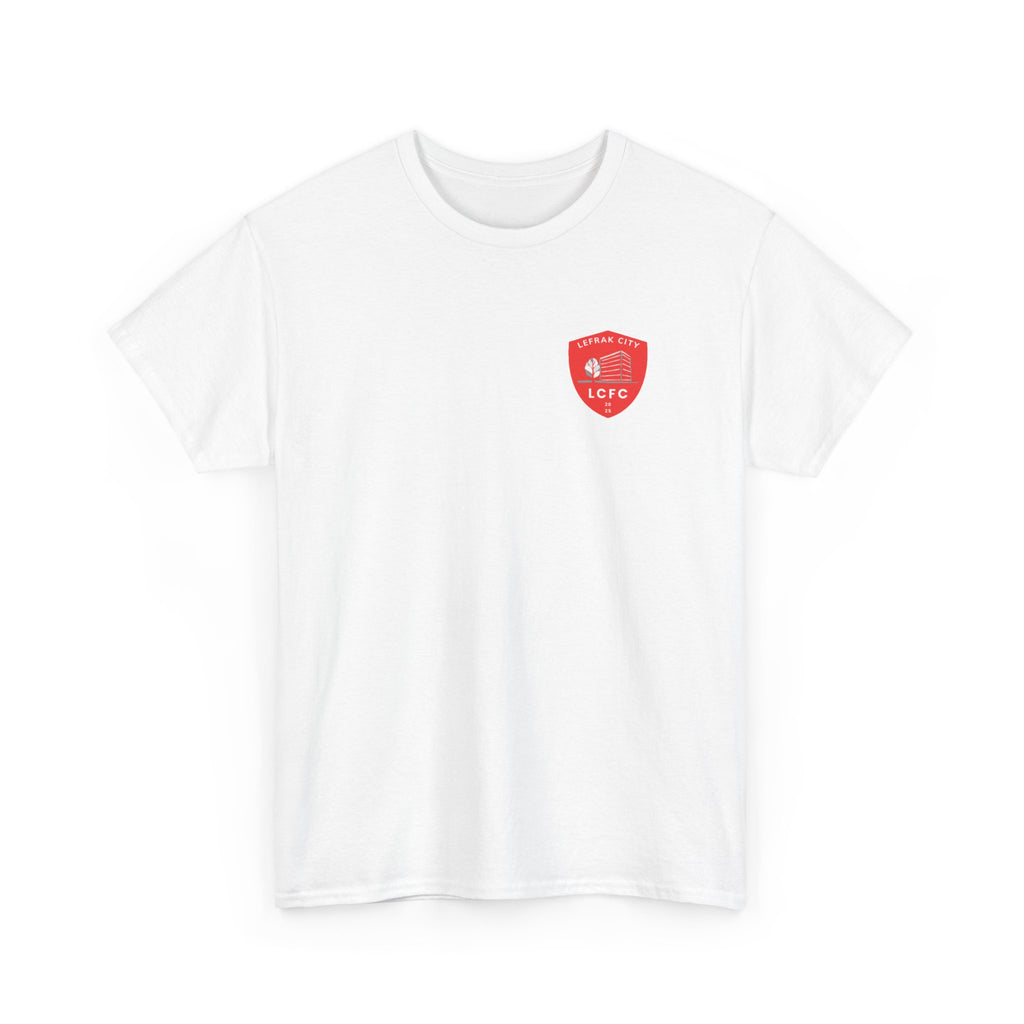 LeFrak City FC Tee — Retro Neighborhood Crest T‑Shirt
