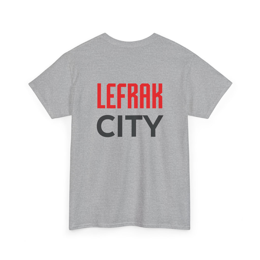 LeFrak City FC Tee — Retro Neighborhood Crest T‑Shirt