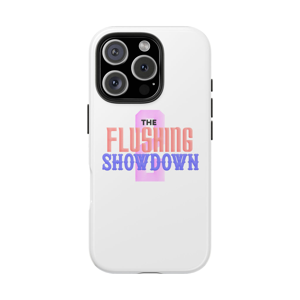 Tough Phone Case — “The Flushing Showdown 2” Protective iPhone Cover