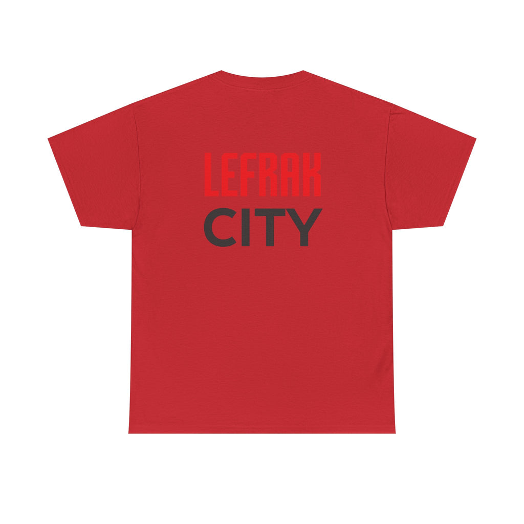 LeFrak City FC Tee — Retro Neighborhood Crest T‑Shirt