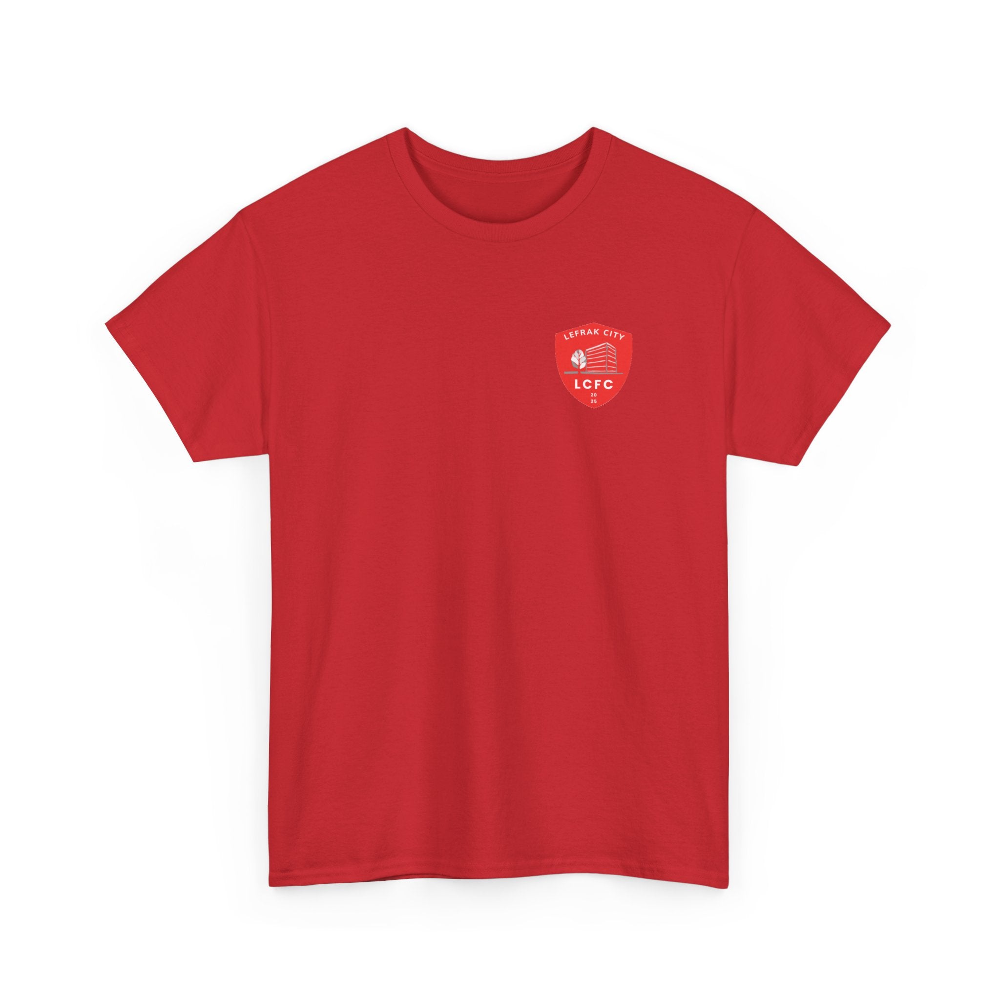 LeFrak City FC Tee — Retro Neighborhood Crest T‑Shirt