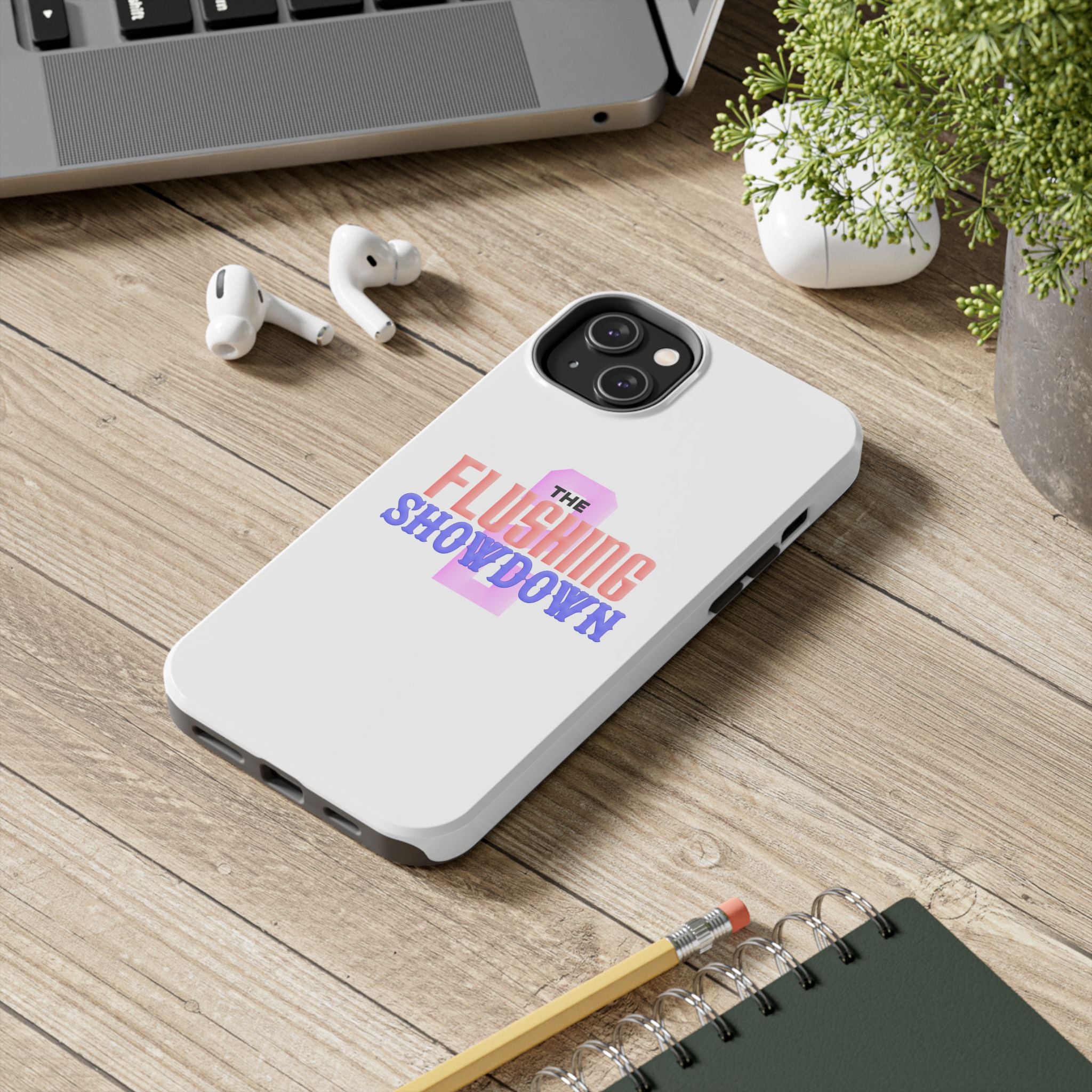 Tough Phone Case — “The Flushing Showdown 2” Protective iPhone Cover