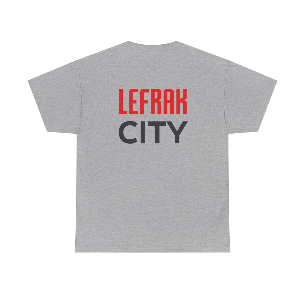 LeFrak City FC Tee — Retro Neighborhood Crest T‑Shirt