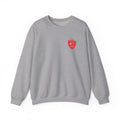 LeFrak City FC Sweatshirt | Small Red Shield Logo, Back Text