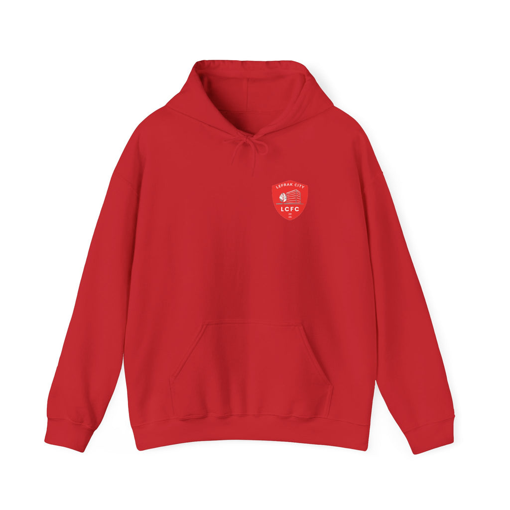 LeFrak City FC Hoodie — Retro Athletic Crest Pullover