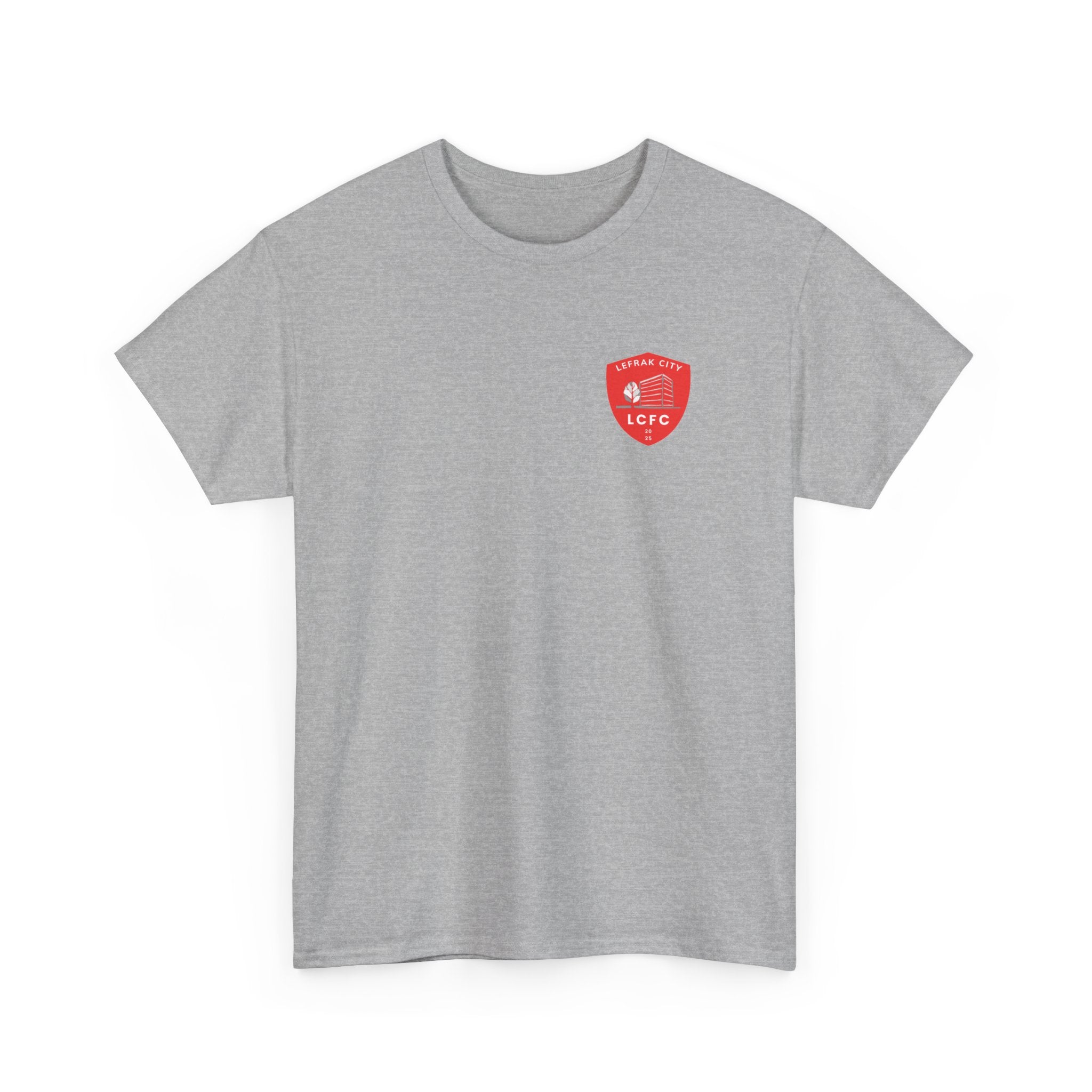 LeFrak City FC Tee — Retro Neighborhood Crest T‑Shirt