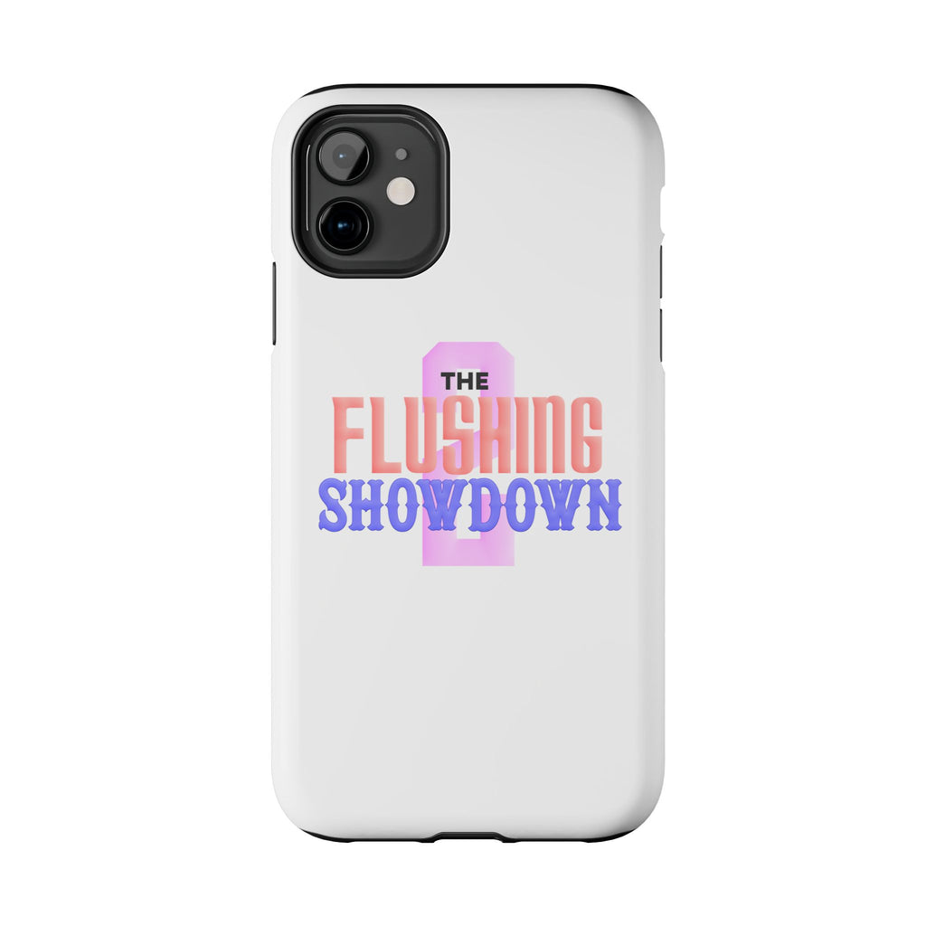 Tough Phone Case — “The Flushing Showdown 2” Protective iPhone Cover