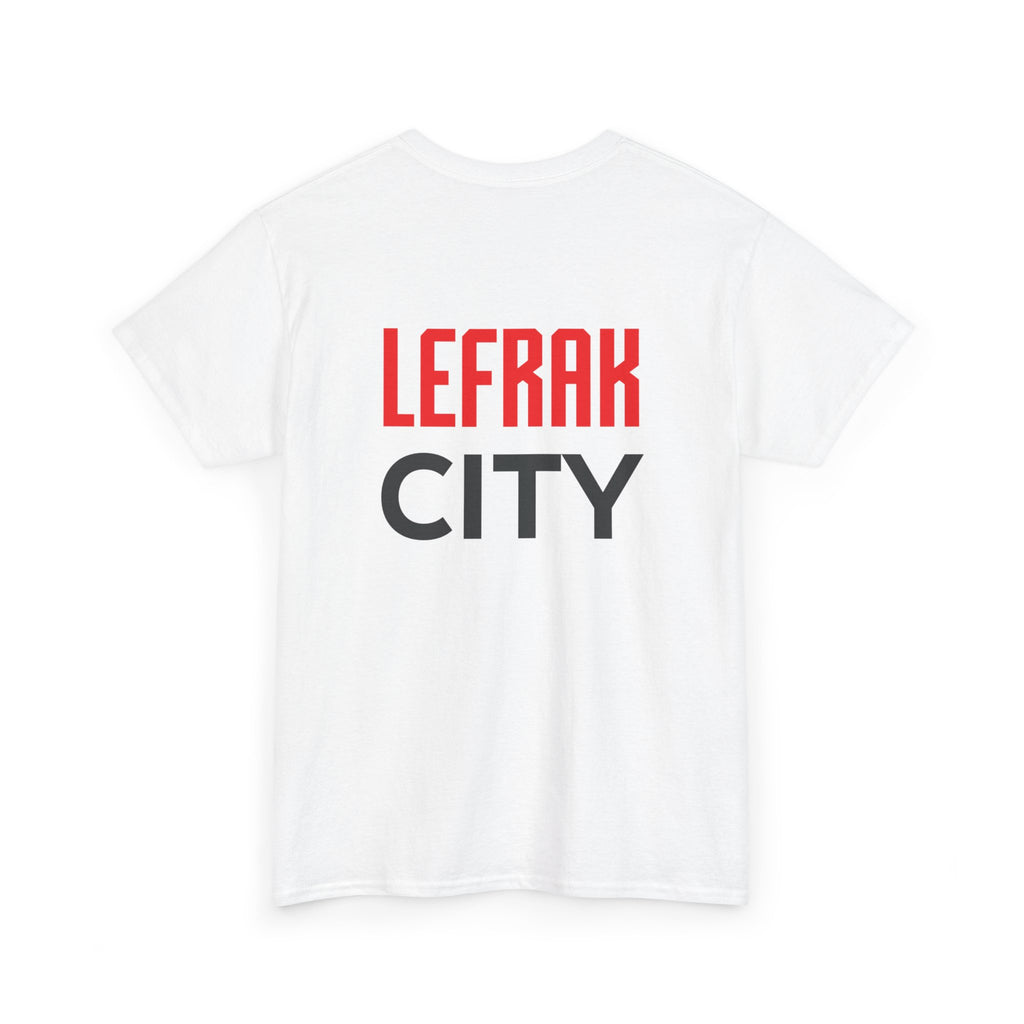 LeFrak City FC Tee — Retro Neighborhood Crest T‑Shirt